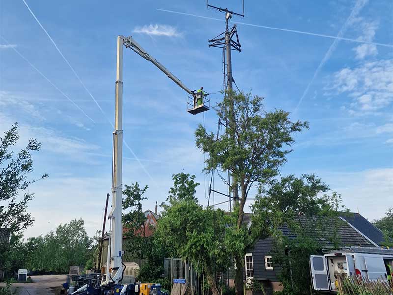 Je bekijkt nu Reinigen zendmast